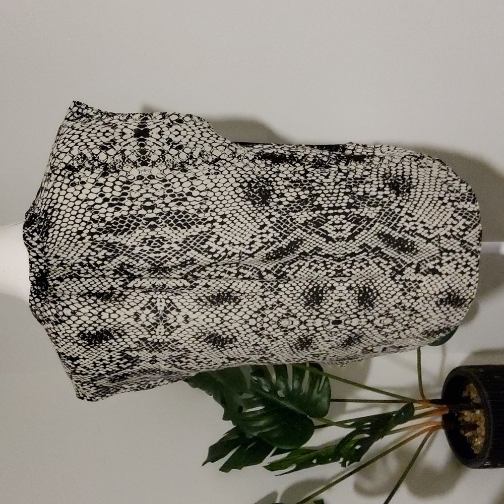 Parker Silk Python Print Blouse - image 3